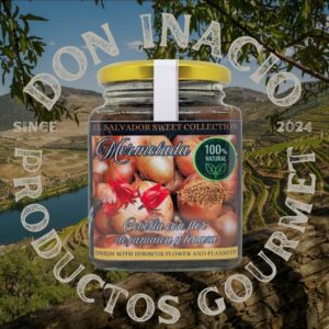 Mermelada de Cebolla con Flor de Jamaica y Naranja