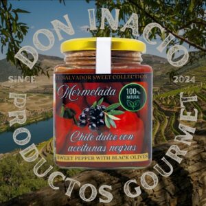 Mermelada de Chile Dulce con Aceitunas Negras