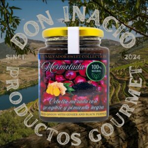 Mermelada de Cebolla Morada con Jengibre y Pimienta Negra